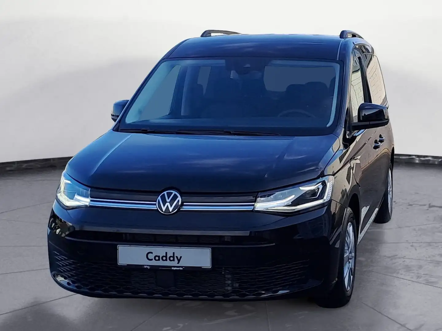Volkswagen Caddy Life 5-Sitzer 1,5 l eHybrid OPF EU6 Fronta Zwart - 2