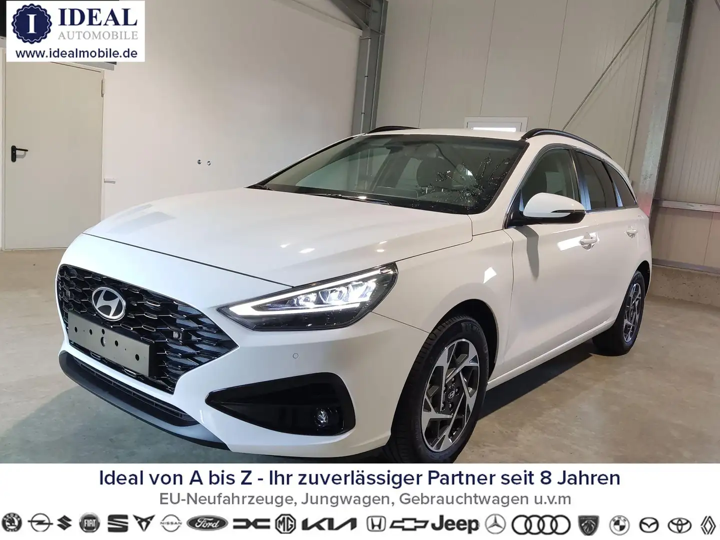 Hyundai i30 Kombi Style  Plus Edition 1,5 T-GDI MHEV 48 V 1... Wit - 1
