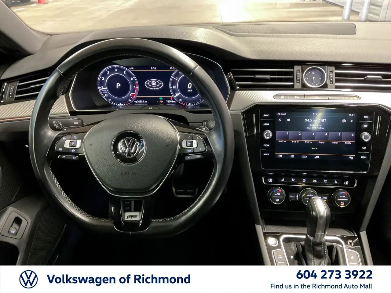 Volkswagen Arteon снимка Volkswagen Arteon