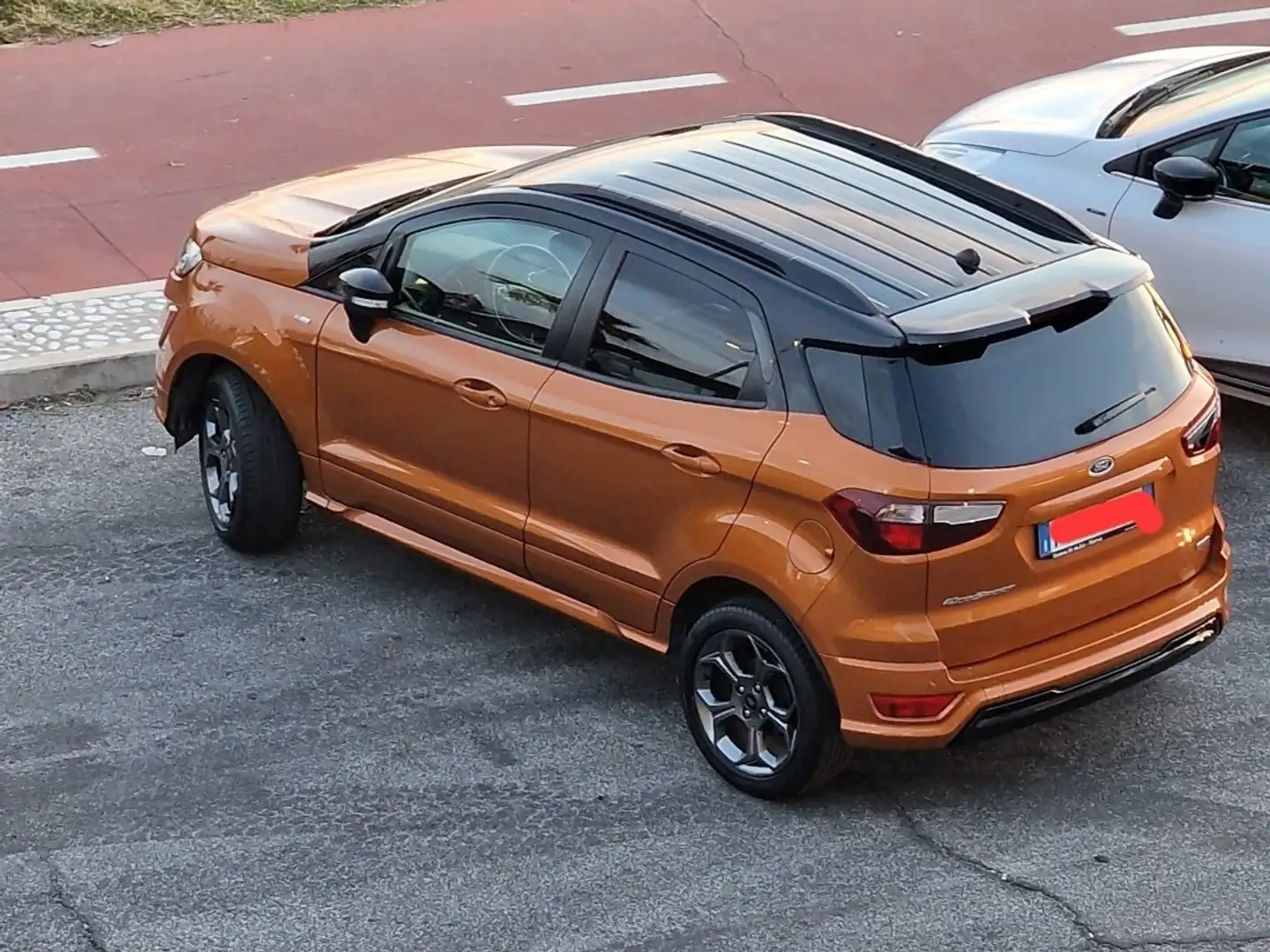 Ford EcoSport 1.0 ecoboost Titanium S 125cv Arancione - 1