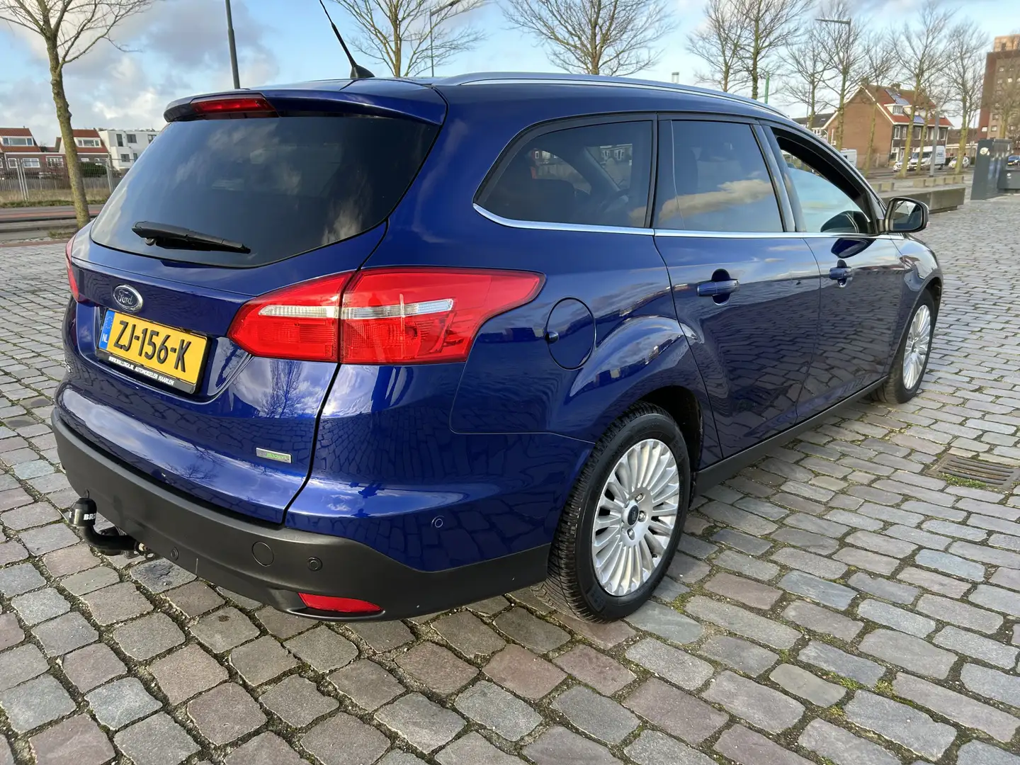 Ford Focus Wagon 1.0 Titanium navi/camera airco/ecc apk Blue - 2