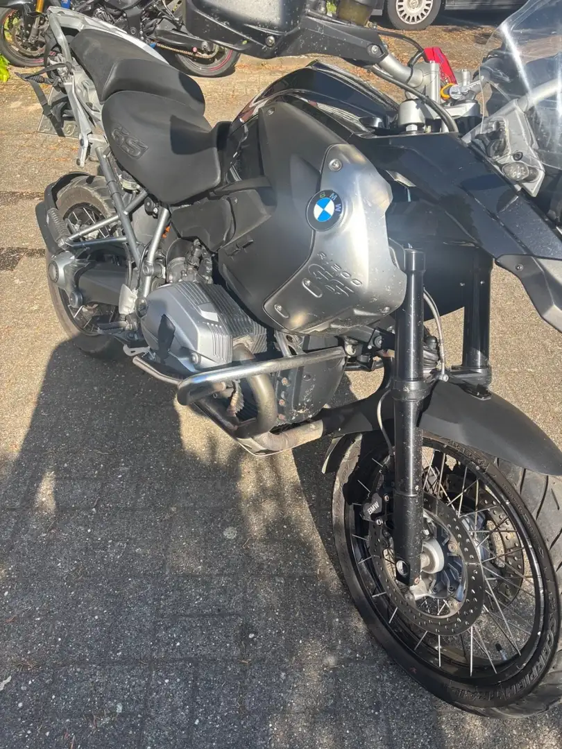 BMW R 1200 GS K25 Tripple Black Top Zustand Tüv neu Schwarz - 1