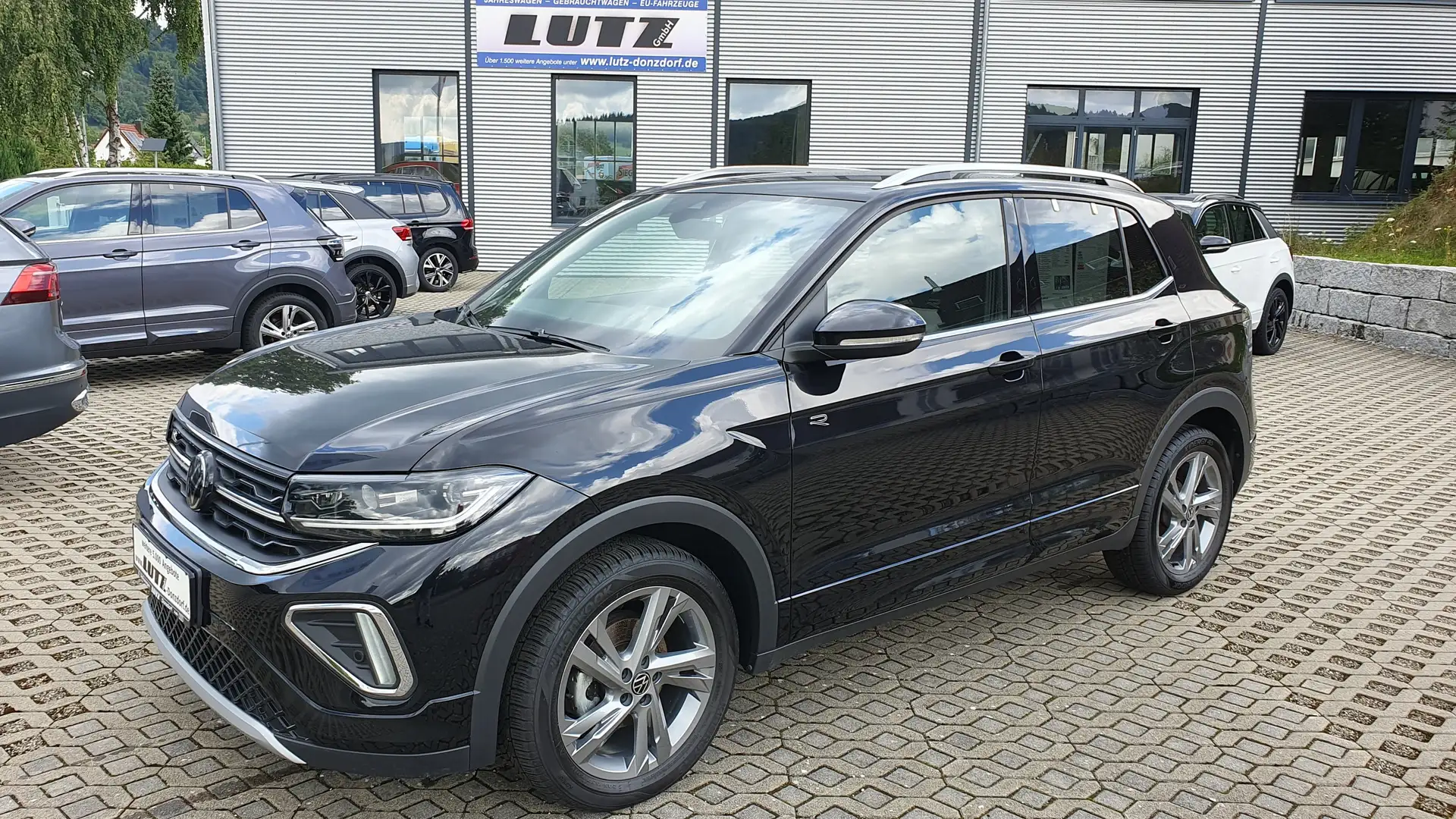 Volkswagen T-Cross 1.5 TSI 110 kW R-Line ACC/RFK/NAVI/Matrix-LED Noir - 1