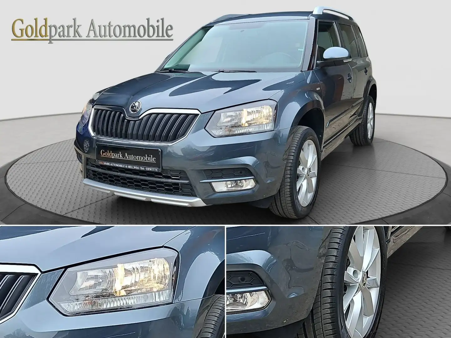 Skoda Yeti Ambition 2.0 TDI/AHK/SHZ/PDC/GARANTIE 12M! Grau - 1