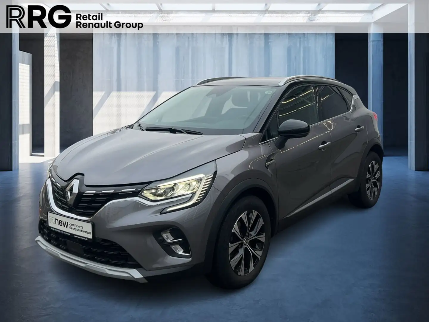 Renault Captur 1.3 TCe 160 Mild-Hybrid Techno Silver - 1