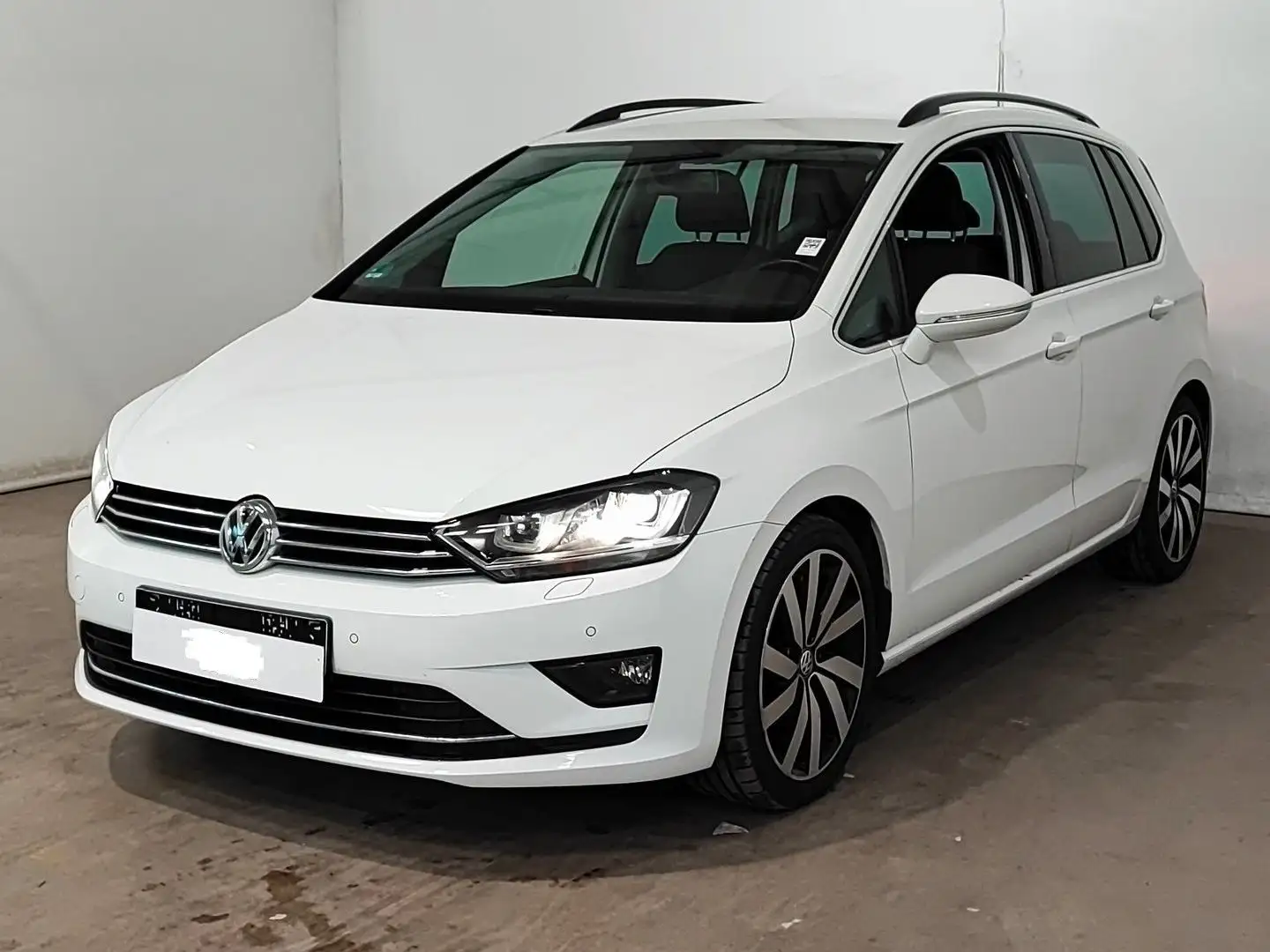 Volkswagen Golf Sportsvan Golf 7 Sportsvan R LINE SPORTPAKET + HIGHLINE Wit - 1