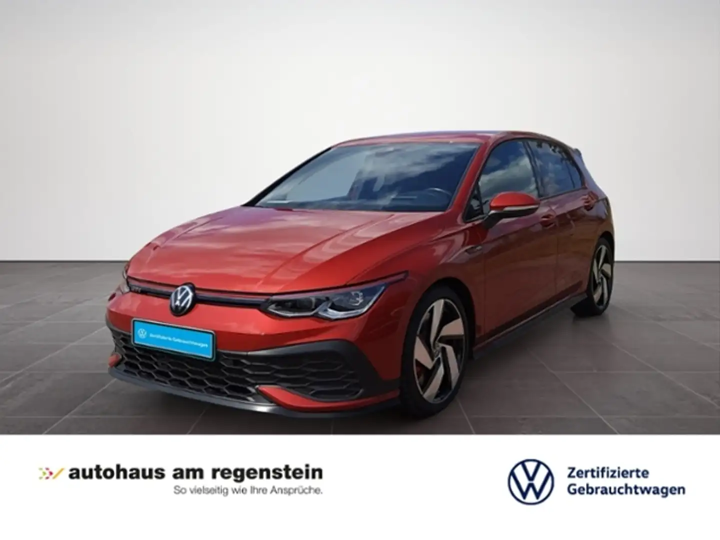 Volkswagen Golf VIII GTI Clubsport Matrix/HUD/Kessy/Kamera Rosso - 1