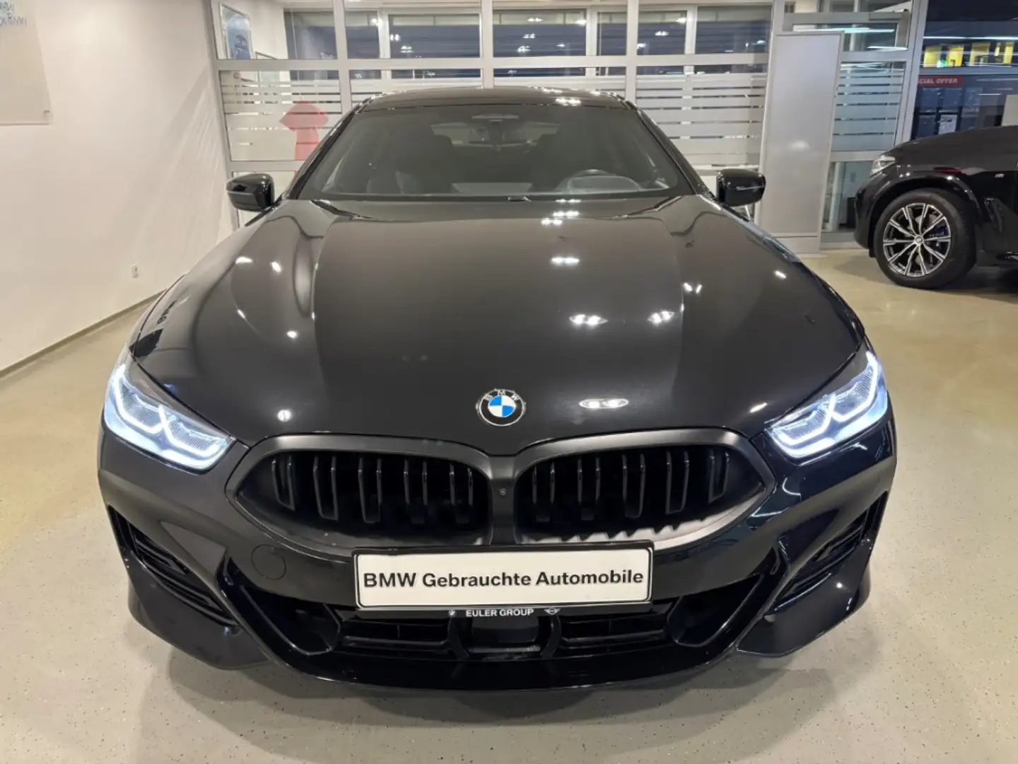 BMW 840 d xDrive Gran Coupe Sportpaket HUD AD El. Panodach Schwarz - 2
