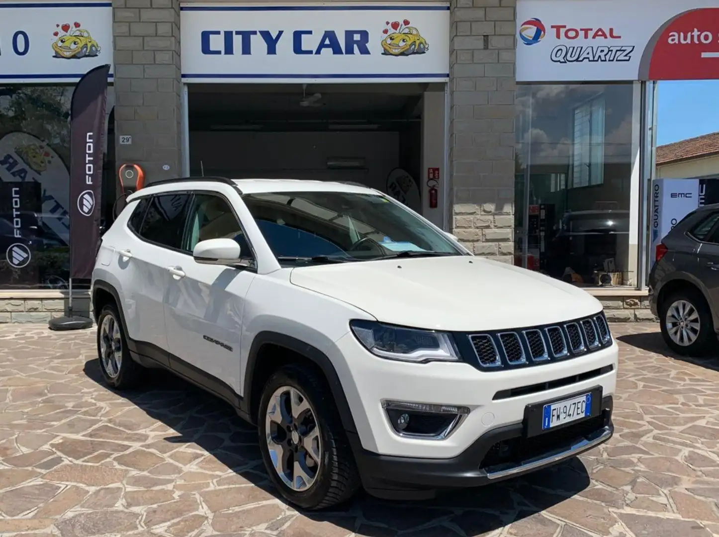 Jeep Compass Compass 2.0 mjt Limited 4wd 140cv auto my19 Blanco - 1