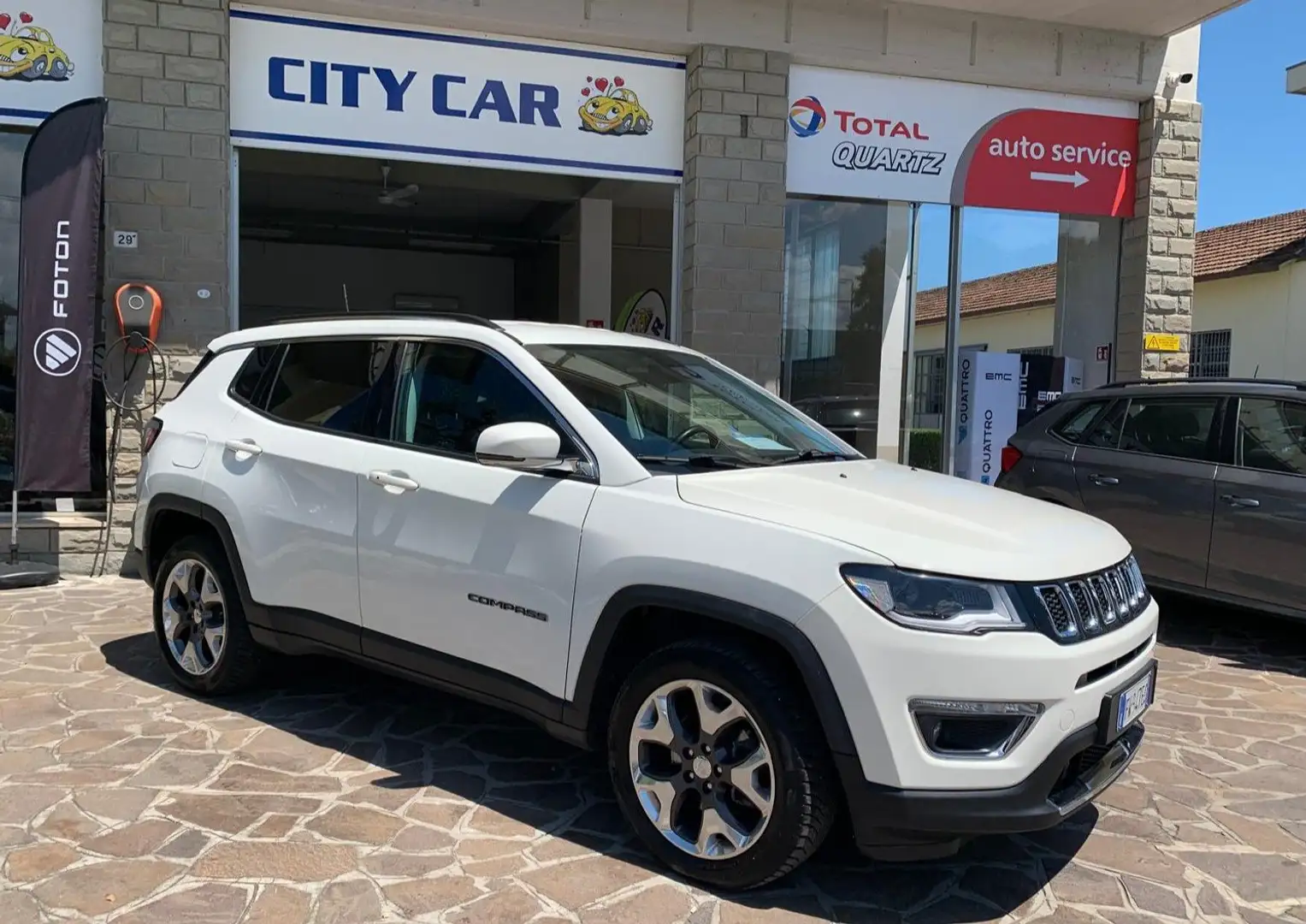 Jeep Compass Compass 2.0 mjt Limited 4wd 140cv auto my19 Blanco - 2