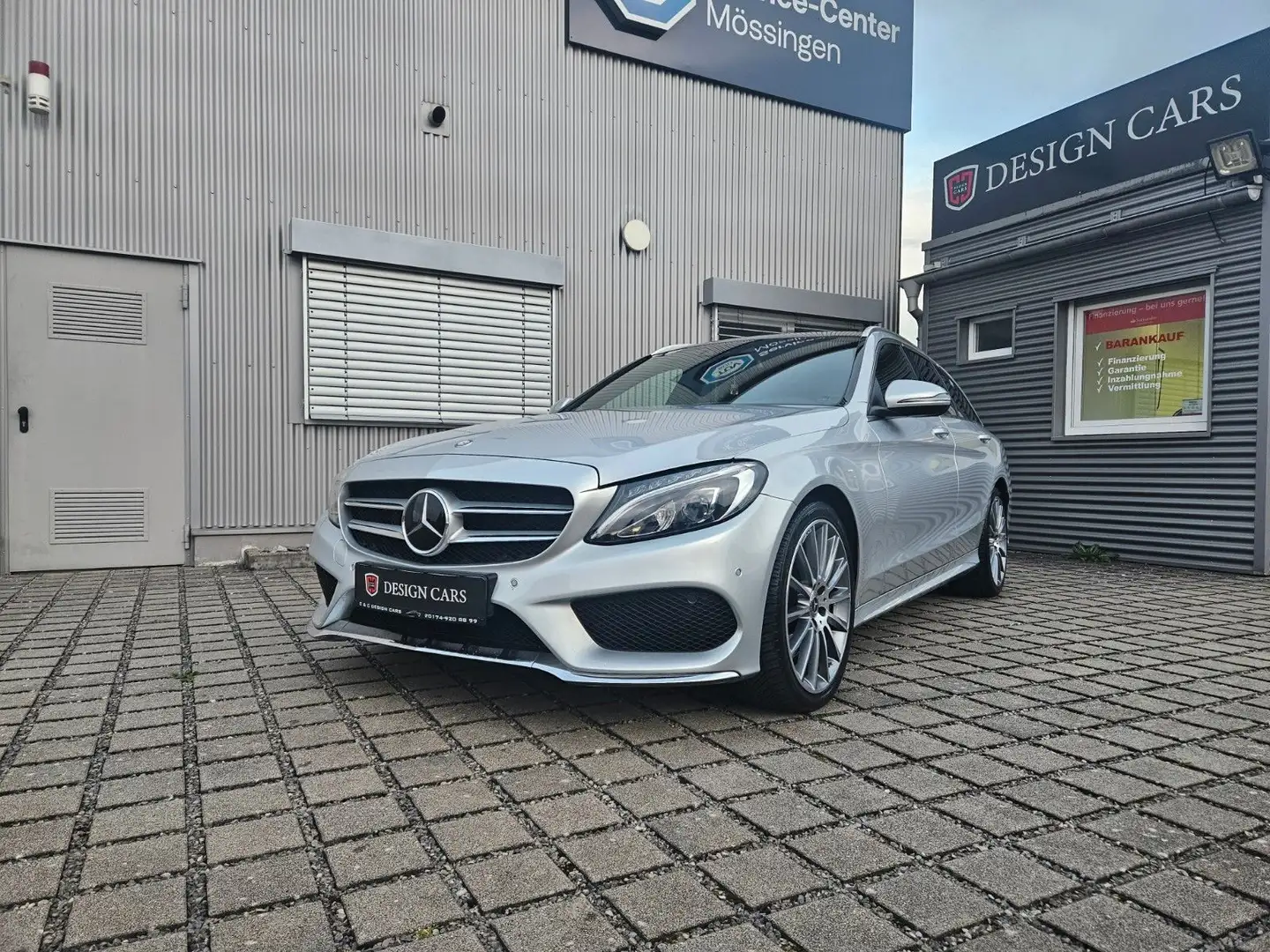 Mercedes-Benz C 250 d T AMG Head Up Pano AHK Argent - 2