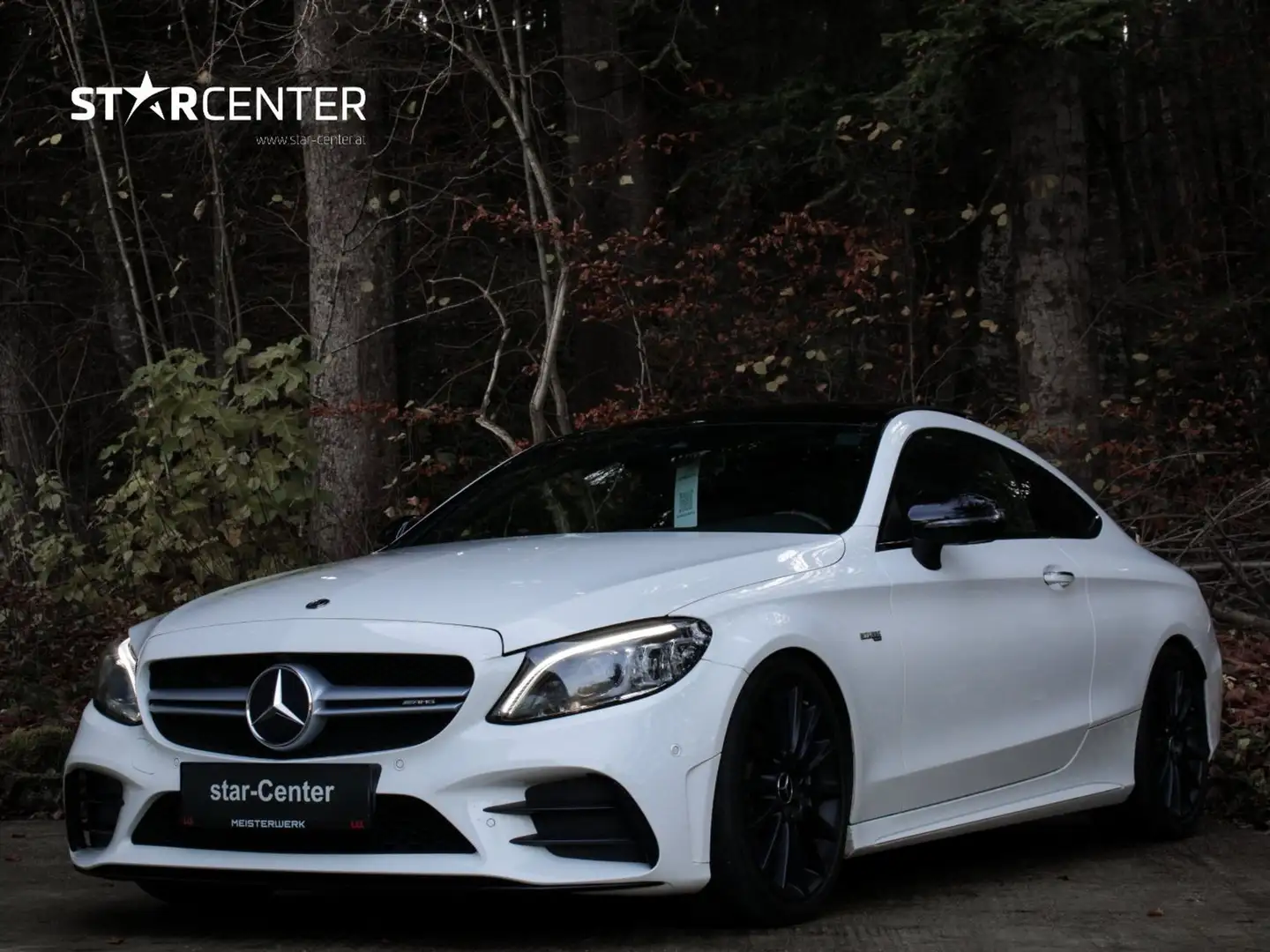 Mercedes-Benz C 43 AMG 4Matic Coupe *mit KW Gewindefahrwerk V3* Blanco - 1