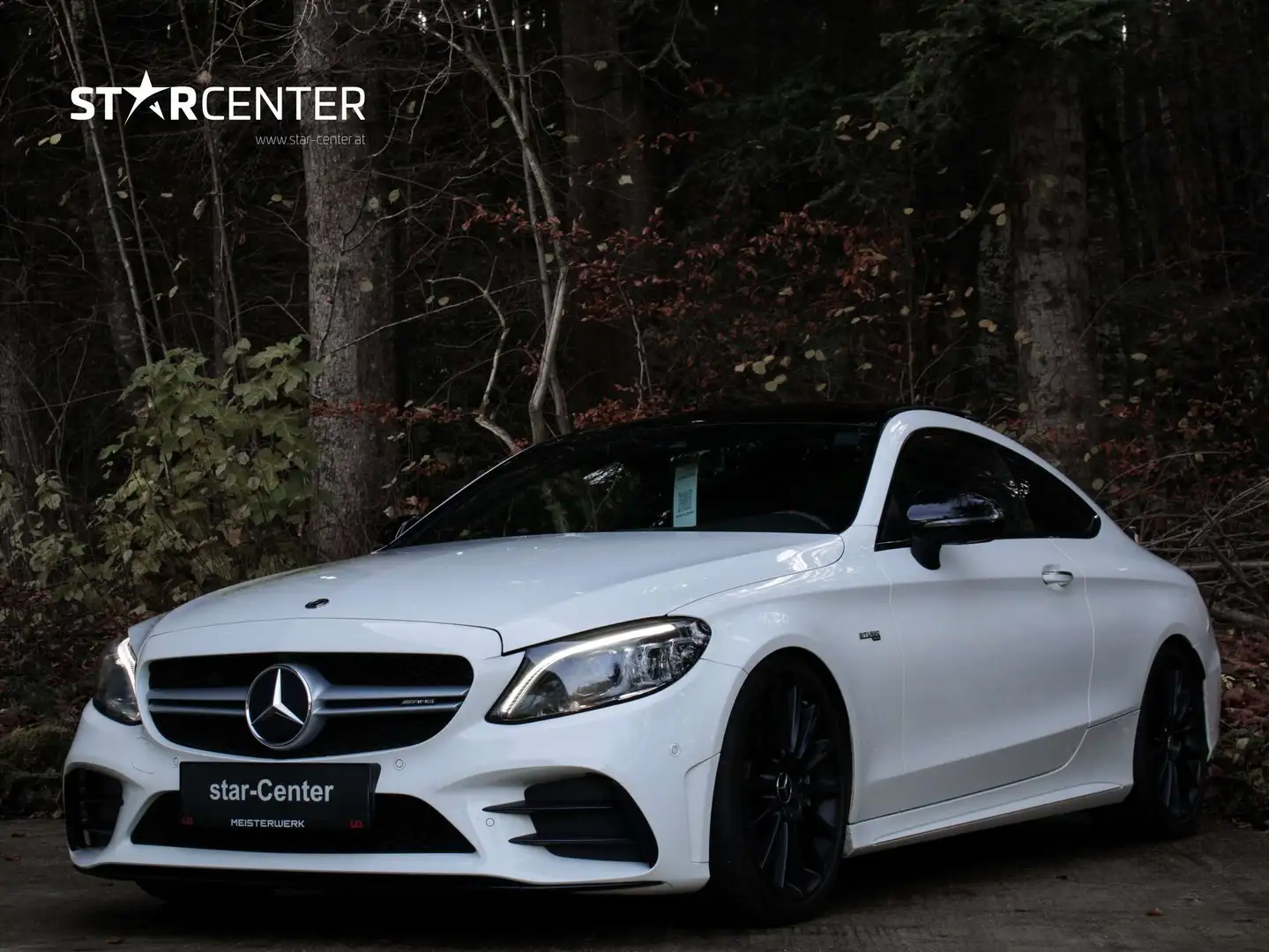Mercedes-Benz C 43 AMG 4Matic Coupe *mit KW Gewindefahrwerk V3* Weiß - 1