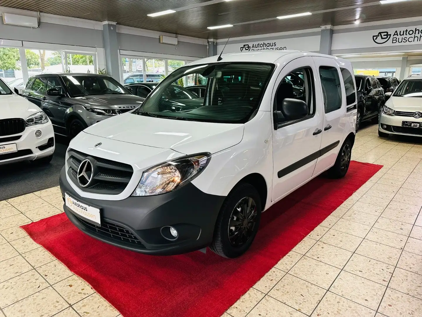 Mercedes-Benz Citan Kombi 111 lang*1.Hd*Klima*PDC*NAV*SHZ*MwSt Weiß - 1