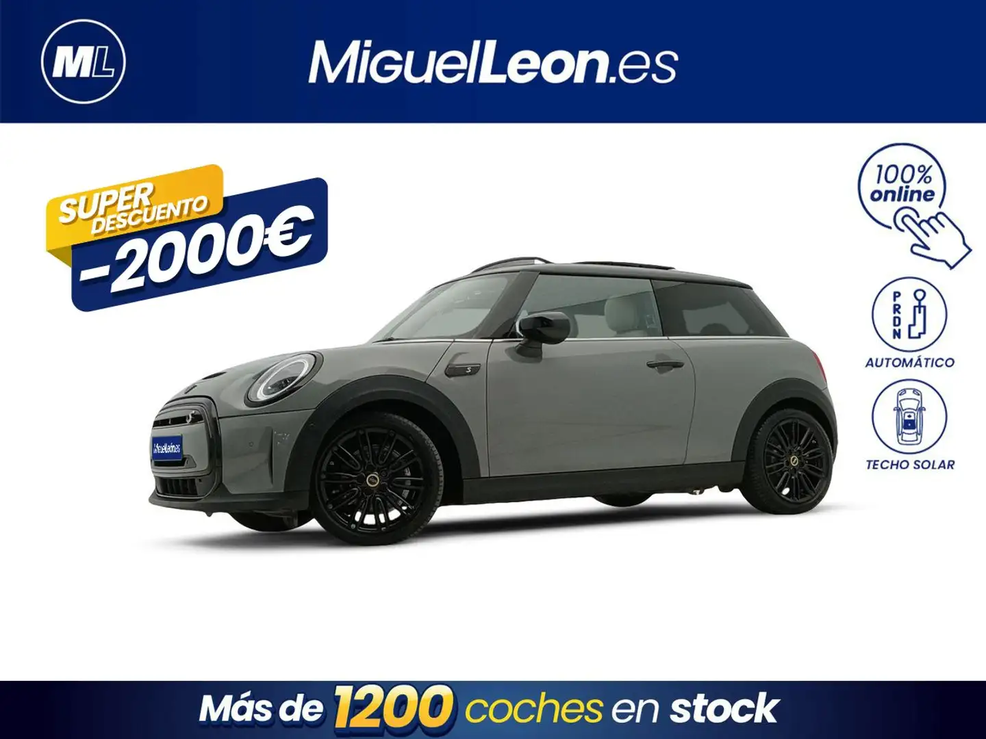 MINI Cooper SE Gris - 1