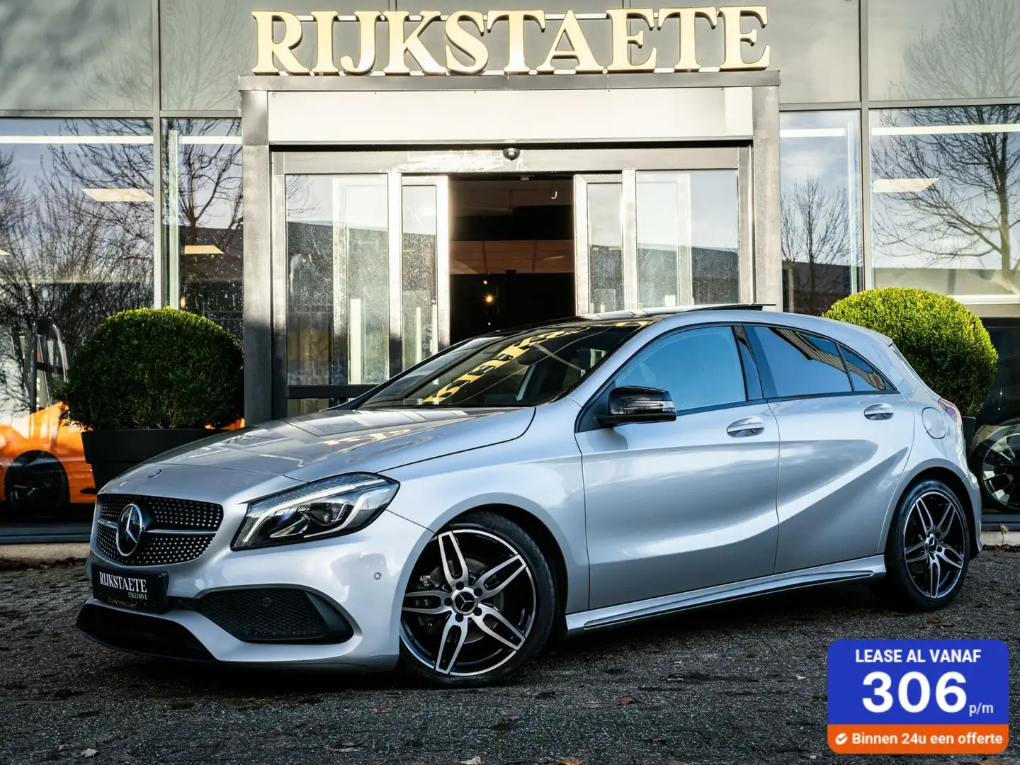 Mercedes-Benz A 200 A200 AMG|PANO|MEMORY|LEDER|18''|SIDE ASS. Grigio - 1