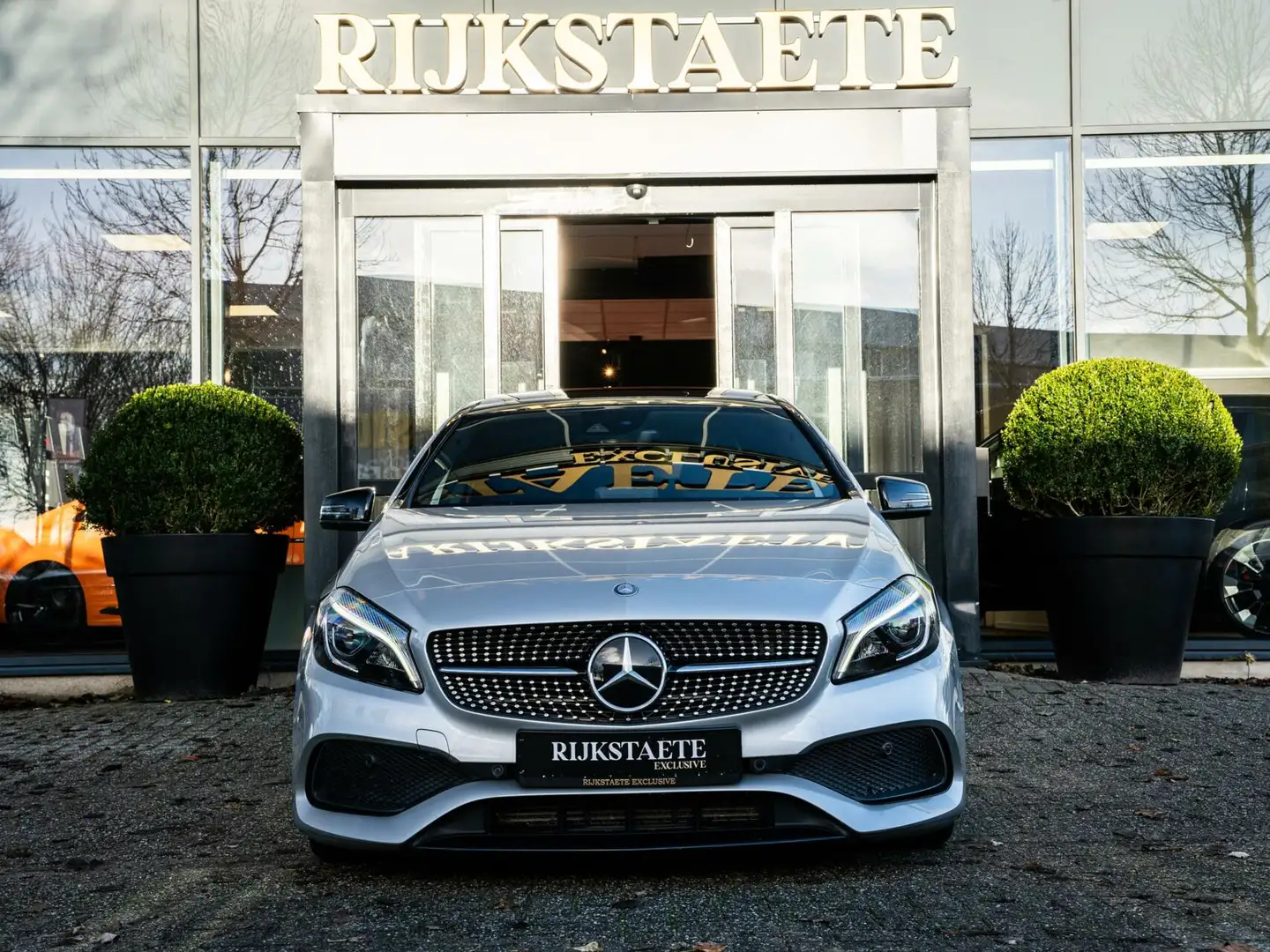Mercedes-Benz A 200 A200 AMG|PANO|MEMORY|LEDER|18''|SIDE ASS. Grigio - 2
