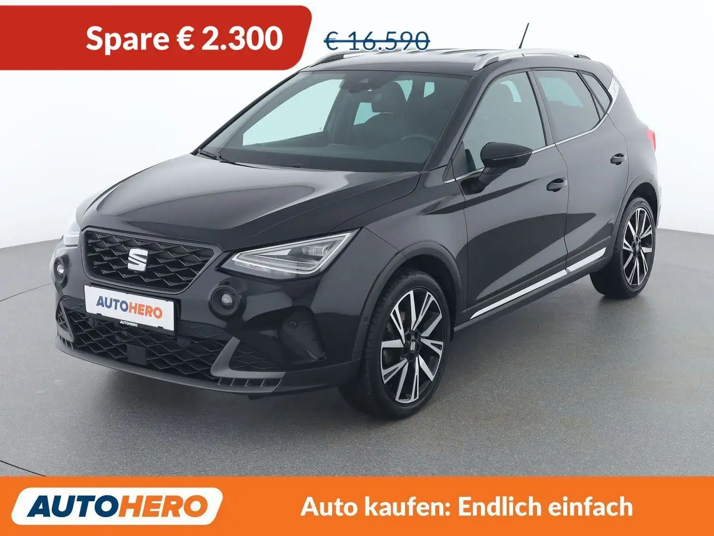 SEAT Arona 1.0 TSI FR Austria Edition Schwarz - 1