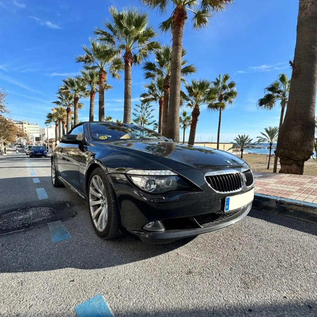 BMW 635 635dA Cabrio Negro - 1