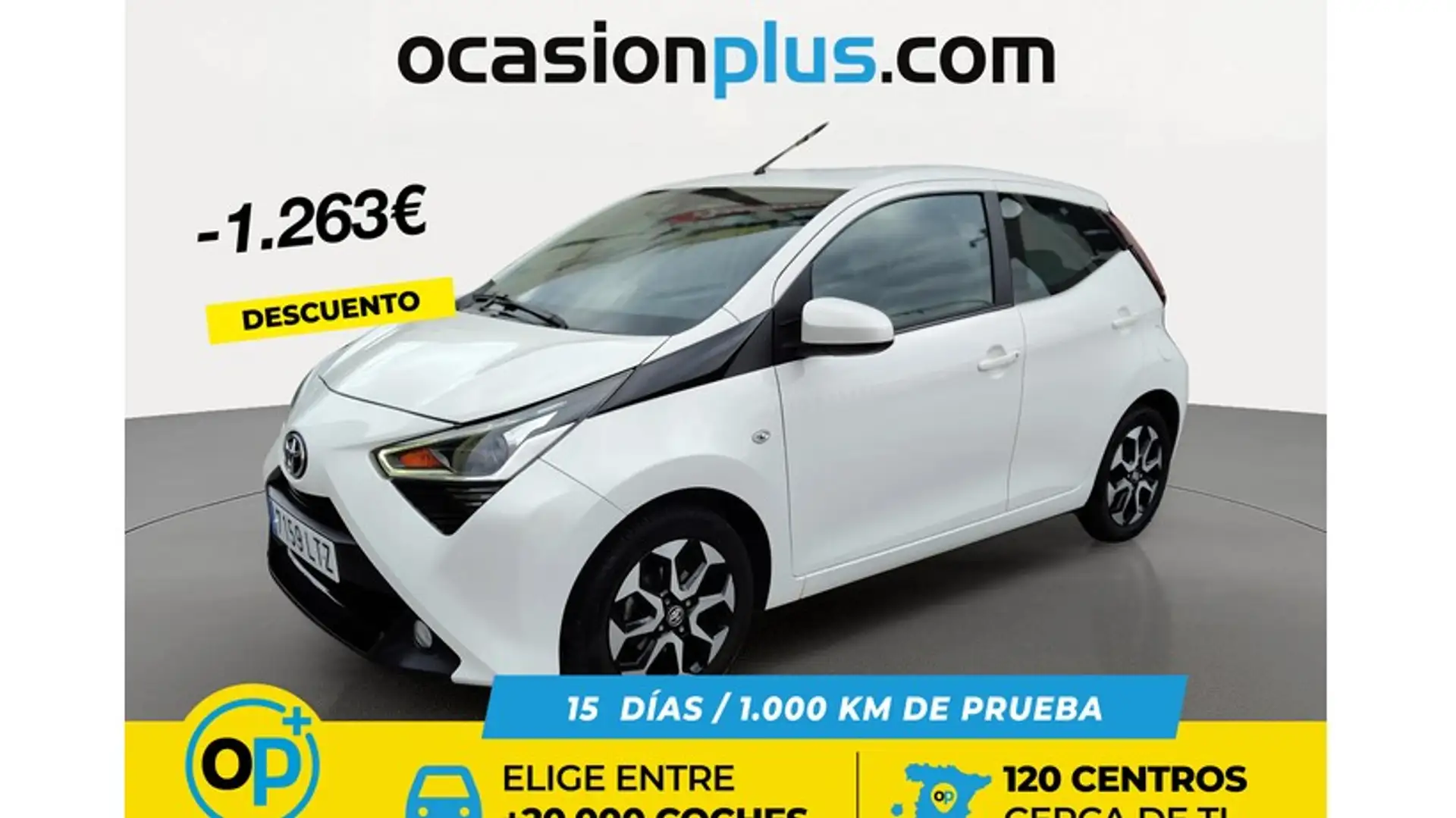 Toyota Aygo 70 x-play Blanc - 1