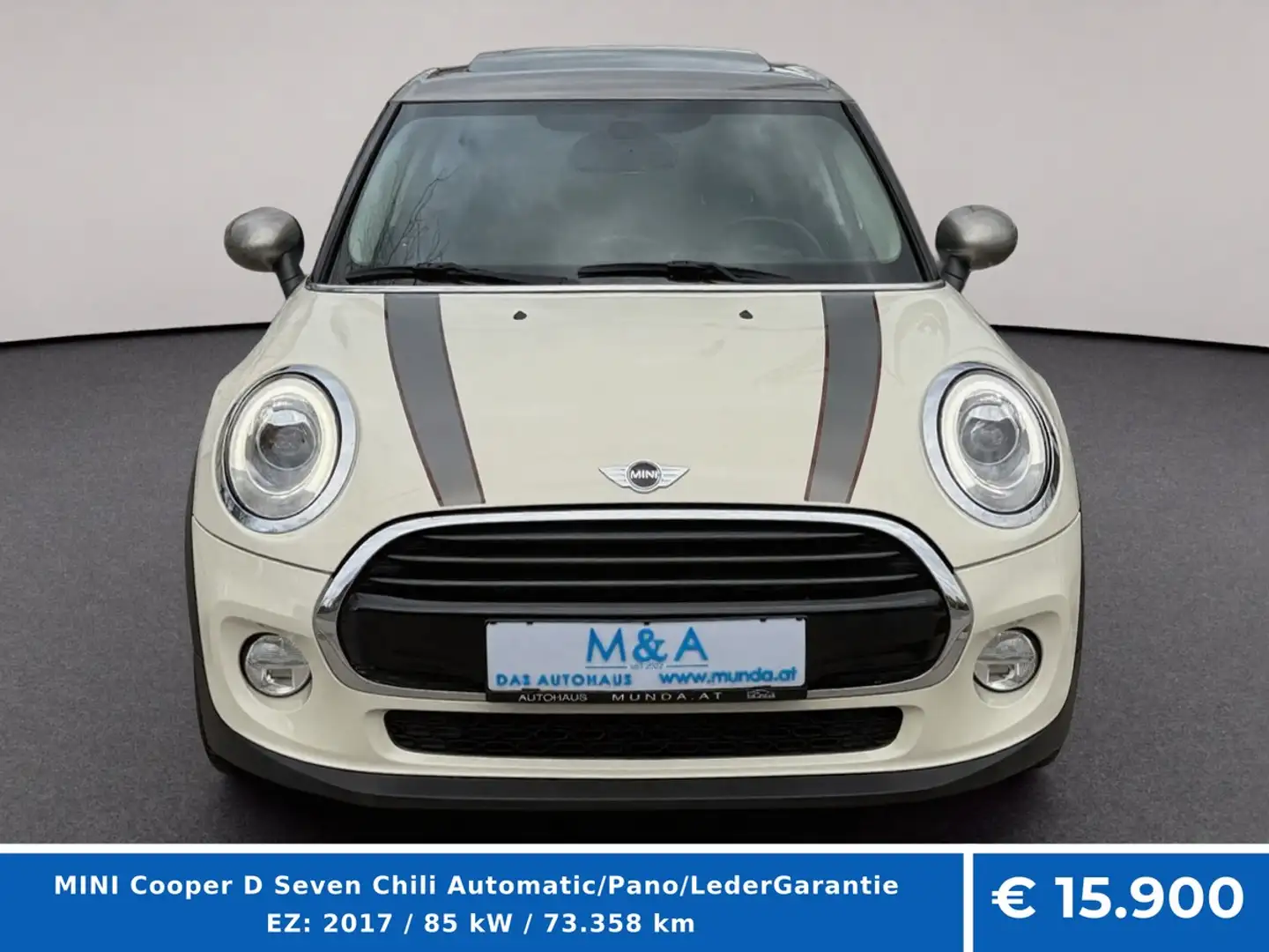 MINI Cooper D Seven Chili Automatic/Pano/LederGarantie Weiß - 2
