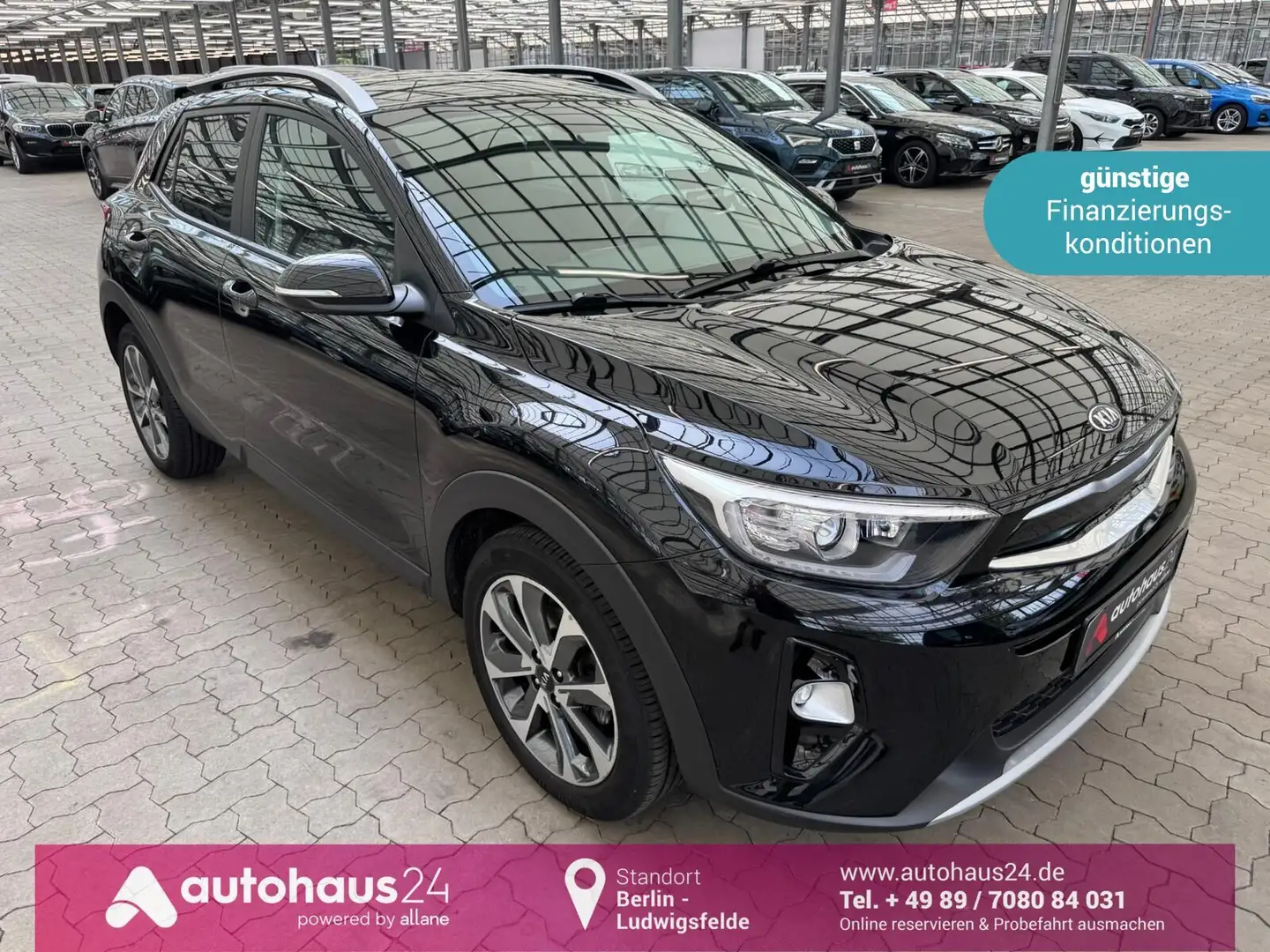 Kia Stonic 1.0 T-GDI Vision|CarPlay|PDC Negro - 1