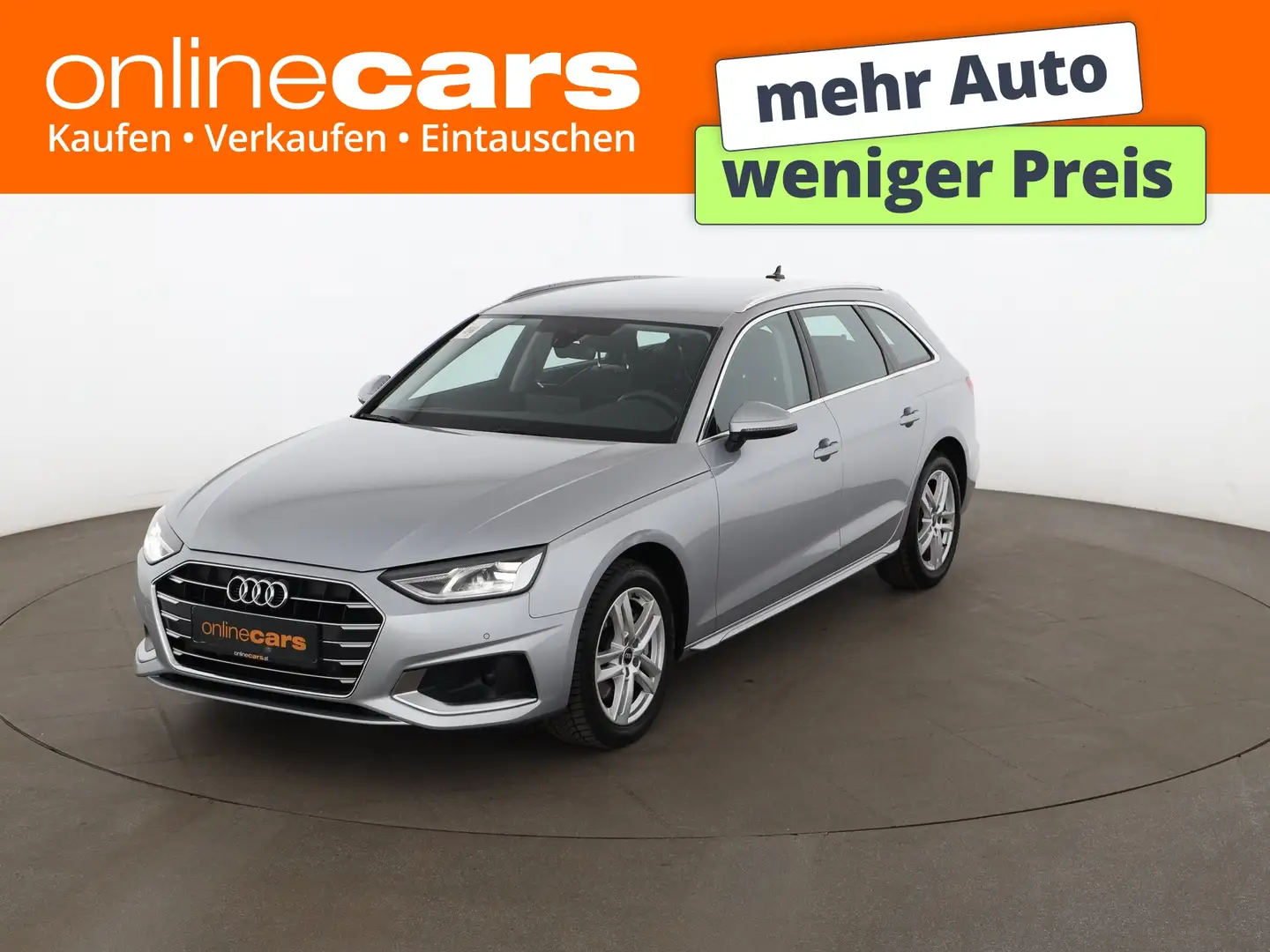 Audi A4 Avant 40 TDI advanced Aut LED NAVI SITZHZG PDC Silber - 1