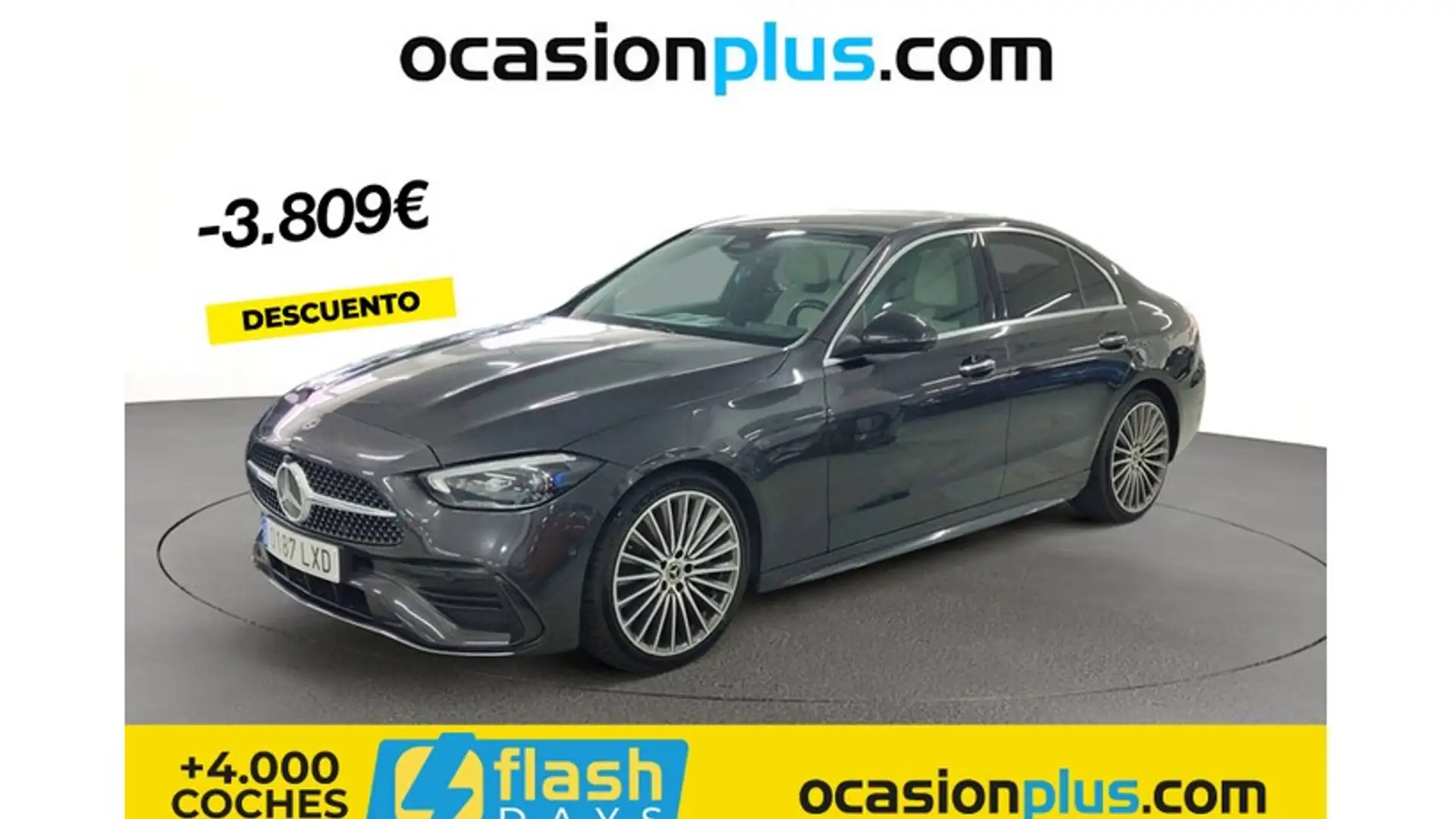 Mercedes-Benz C 220 220d 9G-Tronic Gris - 1