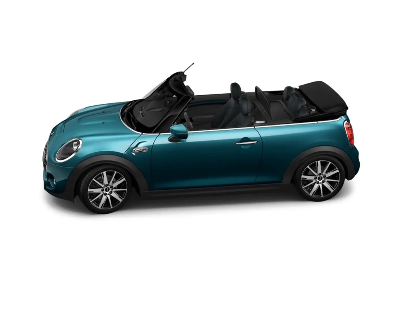 MINI Cooper S Cabrio A El. Verdeck Navi Leder HiFi DAB LED ACC Kamera K Blau - 2