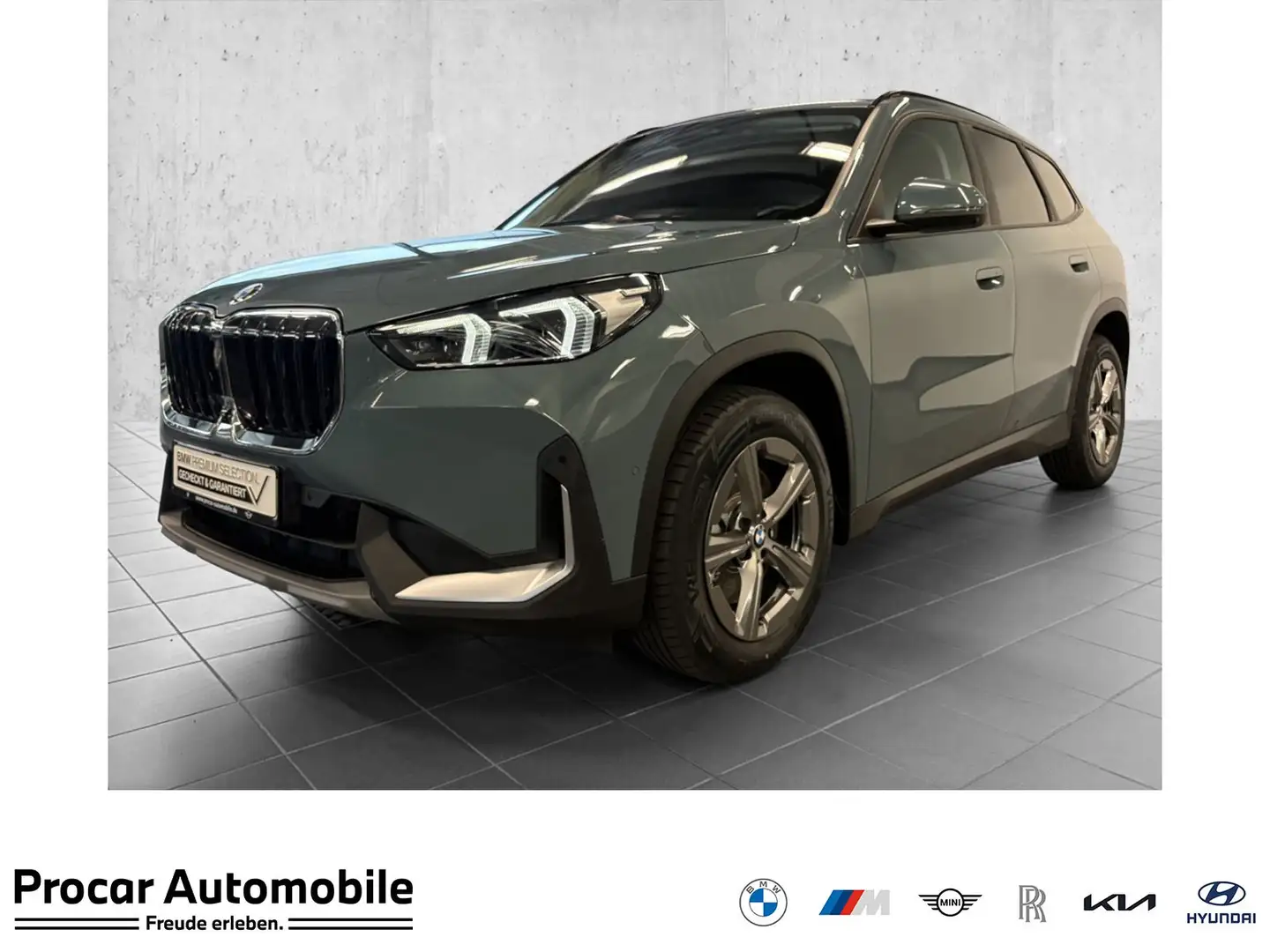 BMW X1 xDrive23d HUD ACC 360°KAM RFK NAVI LED DAB Grün - 1