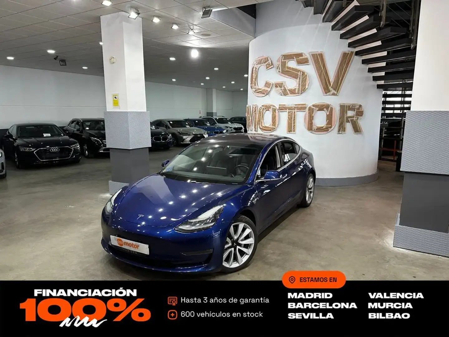Tesla Model 3 Estándar Plus RWD Azul - 1