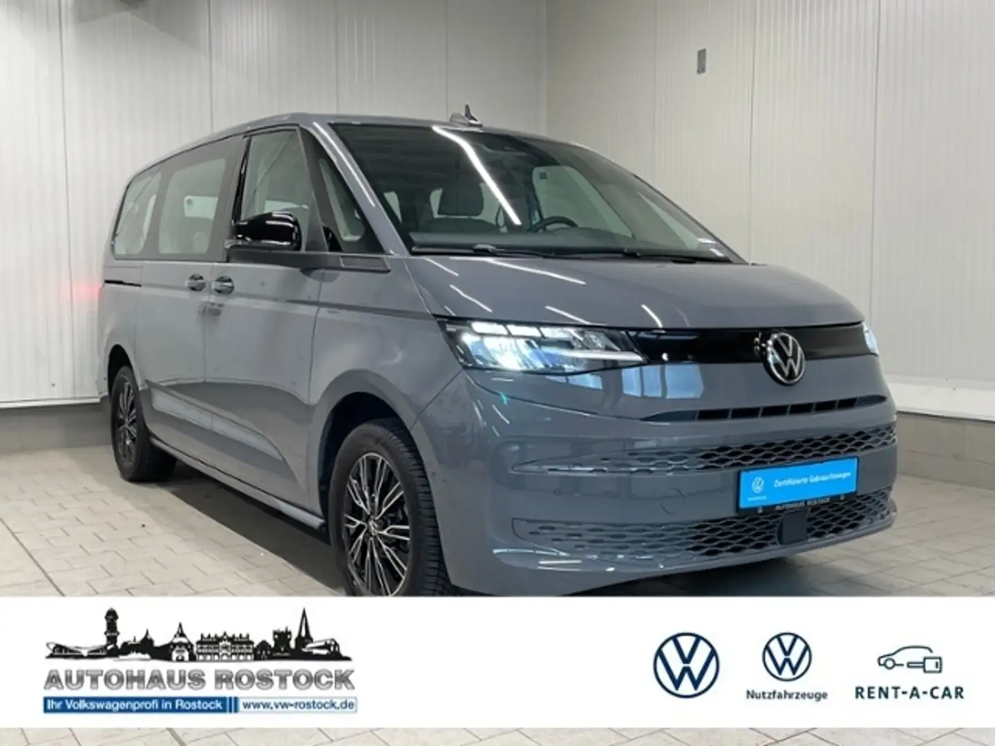 Volkswagen T7 Multivan lang 2.0 TDI DSG LED ACC RFK Grau - 1