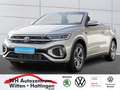 Volkswagen T-Roc Cabriolet 1.5 TSI DSG R-Line Leder, STANDHZG NA... Argent - thumbnail 1