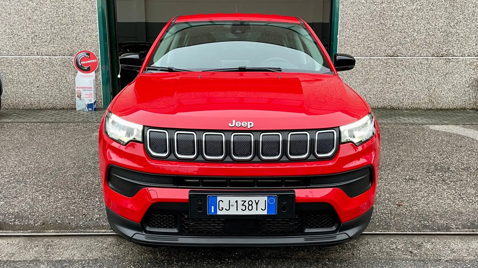 Jeep Compass JEEP COMPASS 2WD 1.6 MULTIJET BUSINESS 131CV - FUL Rouge - 2