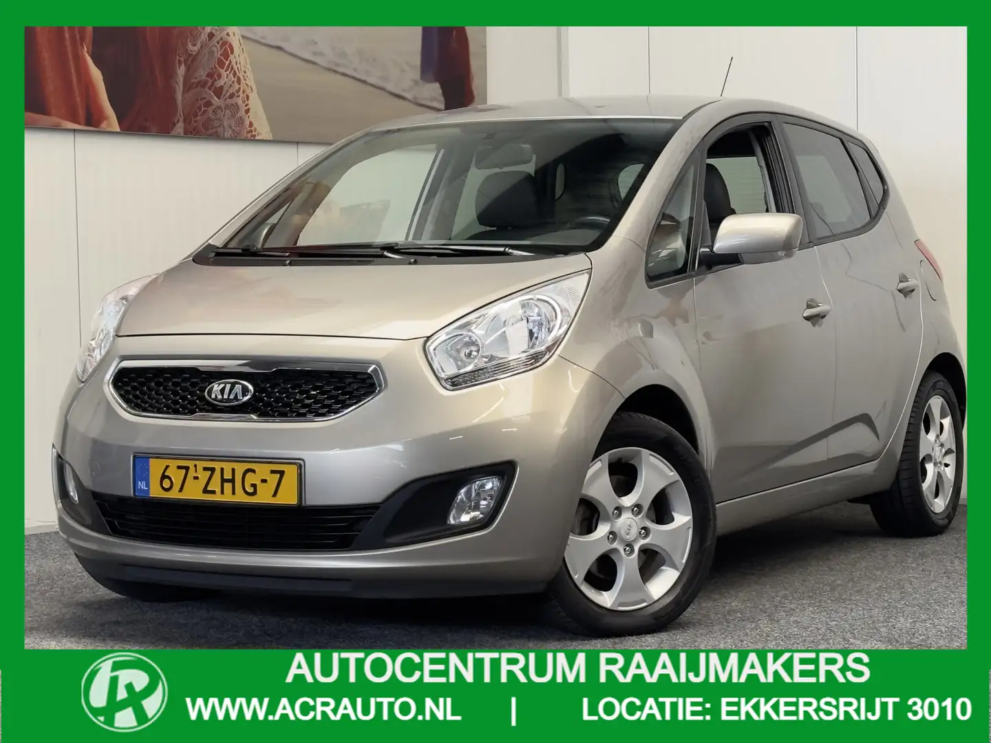 Kia Venga 1.4 CVVT SUPER PACK 5 DEURS NAVIGATIE CLIMATE CONT Gris - 1