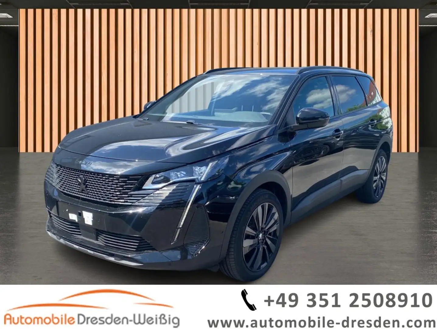 Peugeot 5008 GT Facelift*Navi*ACC*Kamera*7Sitze* Schwarz - 1