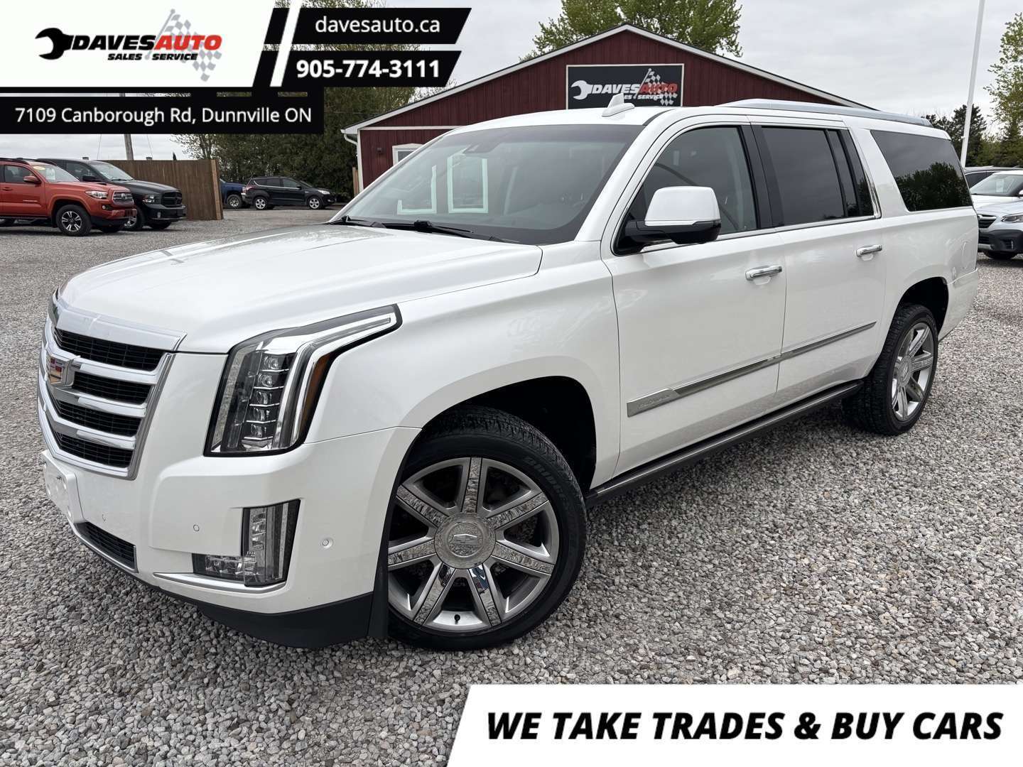 2017 Cadillac Escalade ESV Premium 4WD ~1 OWNER~NO ACCIDENTS~LEATHER~