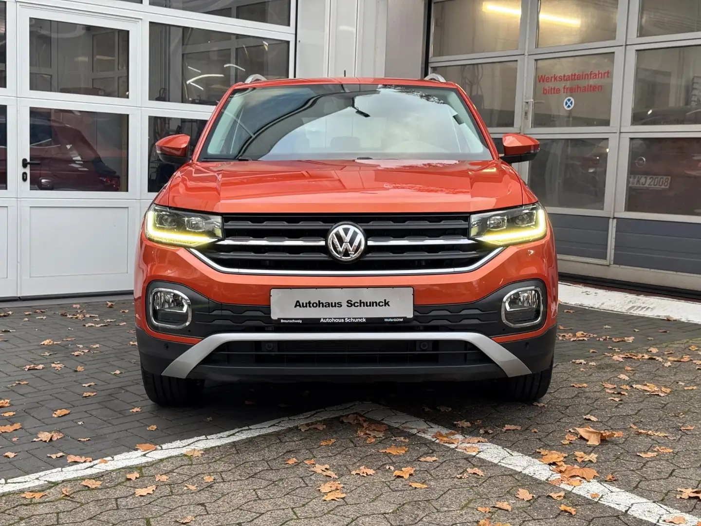 Volkswagen T-Cross Style 1.0 TSI NAVI/DSG/LED/TOTWINKEL Oranje - 2