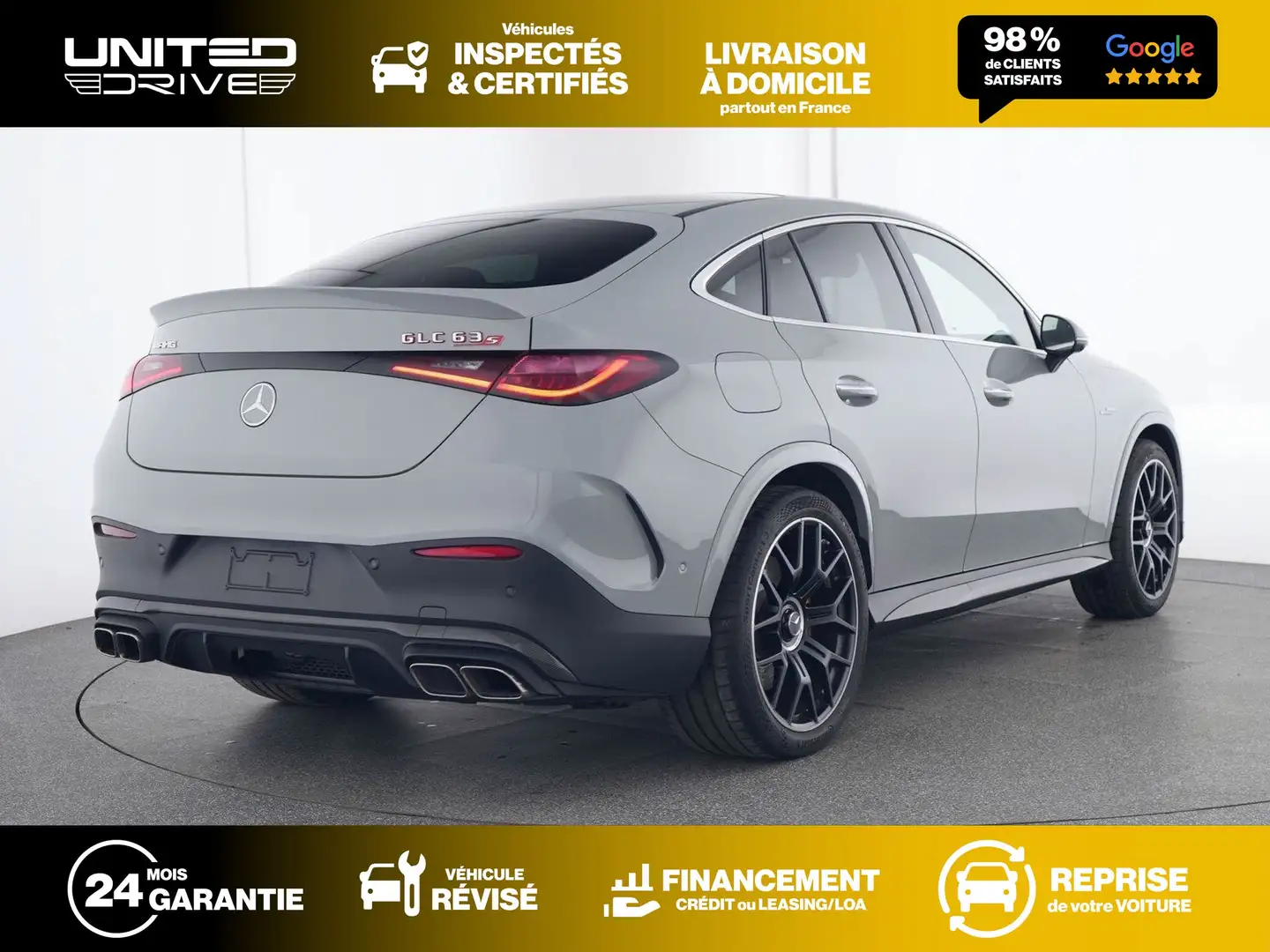 Mercedes-Benz GLC 63 AMG S Coupé E Performance  4Matic+ 680CV Grau - 2