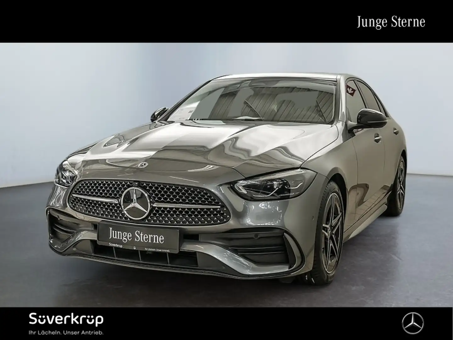 Mercedes-Benz C 180 , AMG NIGHT MEMO KAMERA SPUR PDC SHD SHZ Grau - 1