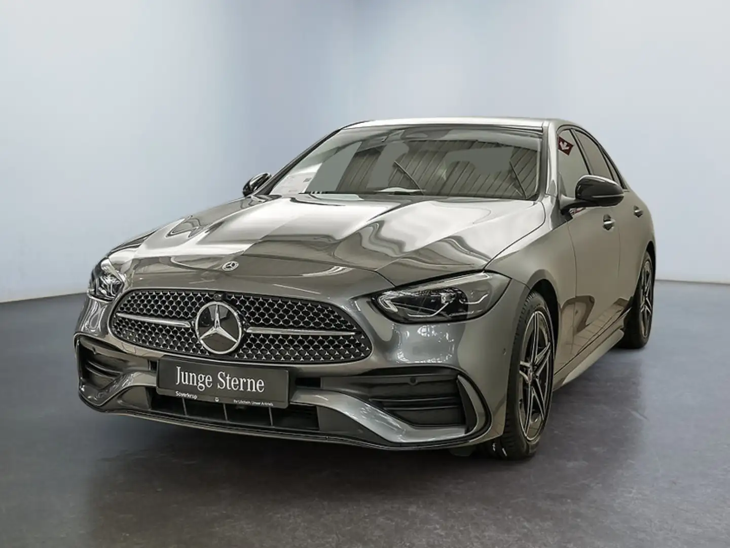 Mercedes-Benz C 180 , AMG NIGHT MEMO KAMERA SPUR PDC SHD SHZ Grau - 2