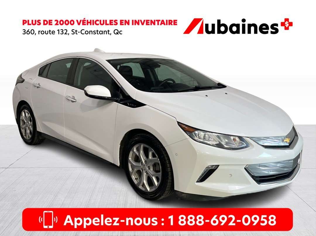 2019 Chevrolet Volt Cuir GPS Mags Sièges chauffants Caméra de recul A/