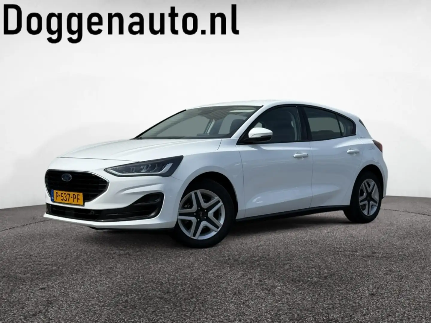 Ford Focus 1.0 Hybrid Connected NAP Navi PDC Led super staat! Weiß - 1