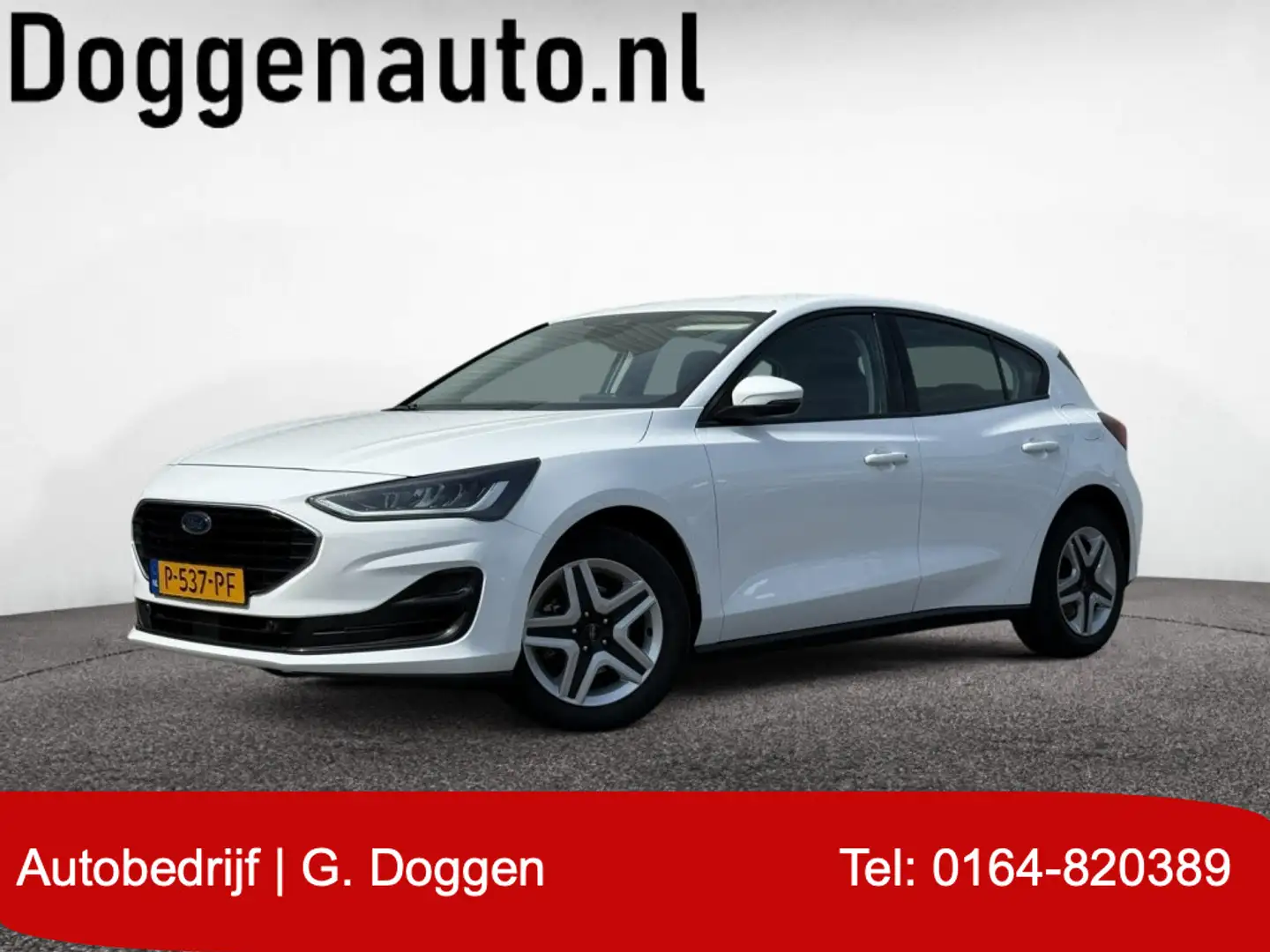 Ford Focus 1.0 Hybrid Connected NAP Navi PDC Led super staat! Bianco - 1