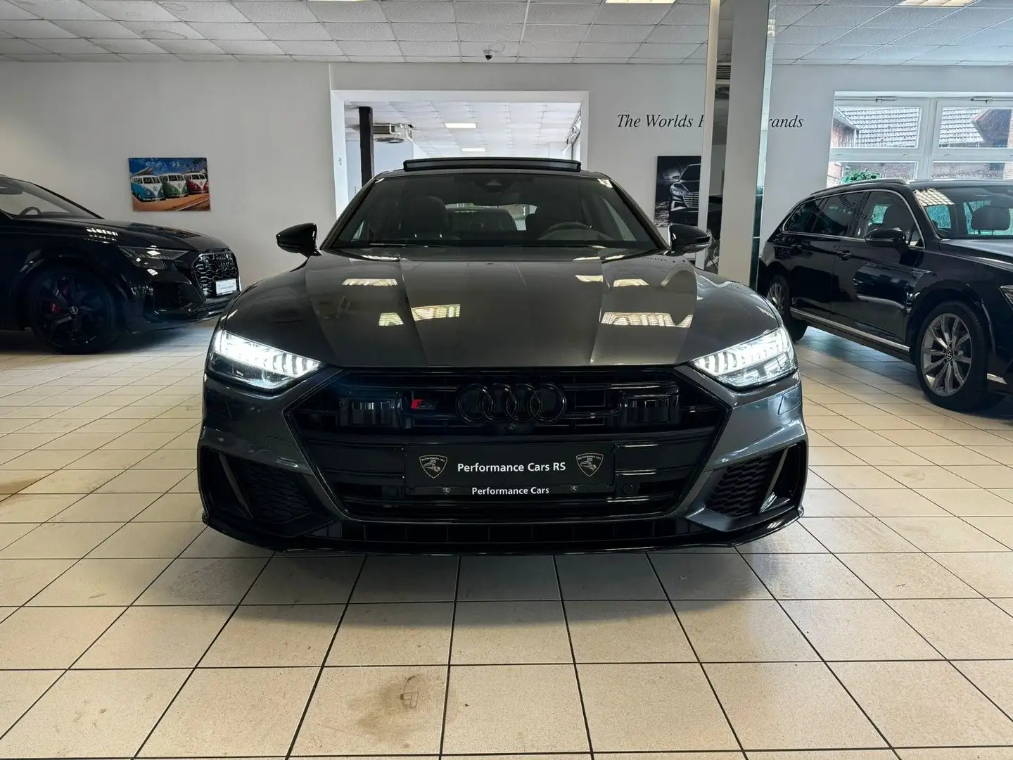 Audi S7 3.0 TDI Pano/Luft/Garantie/B&O/360°/HUD Grigio - 2