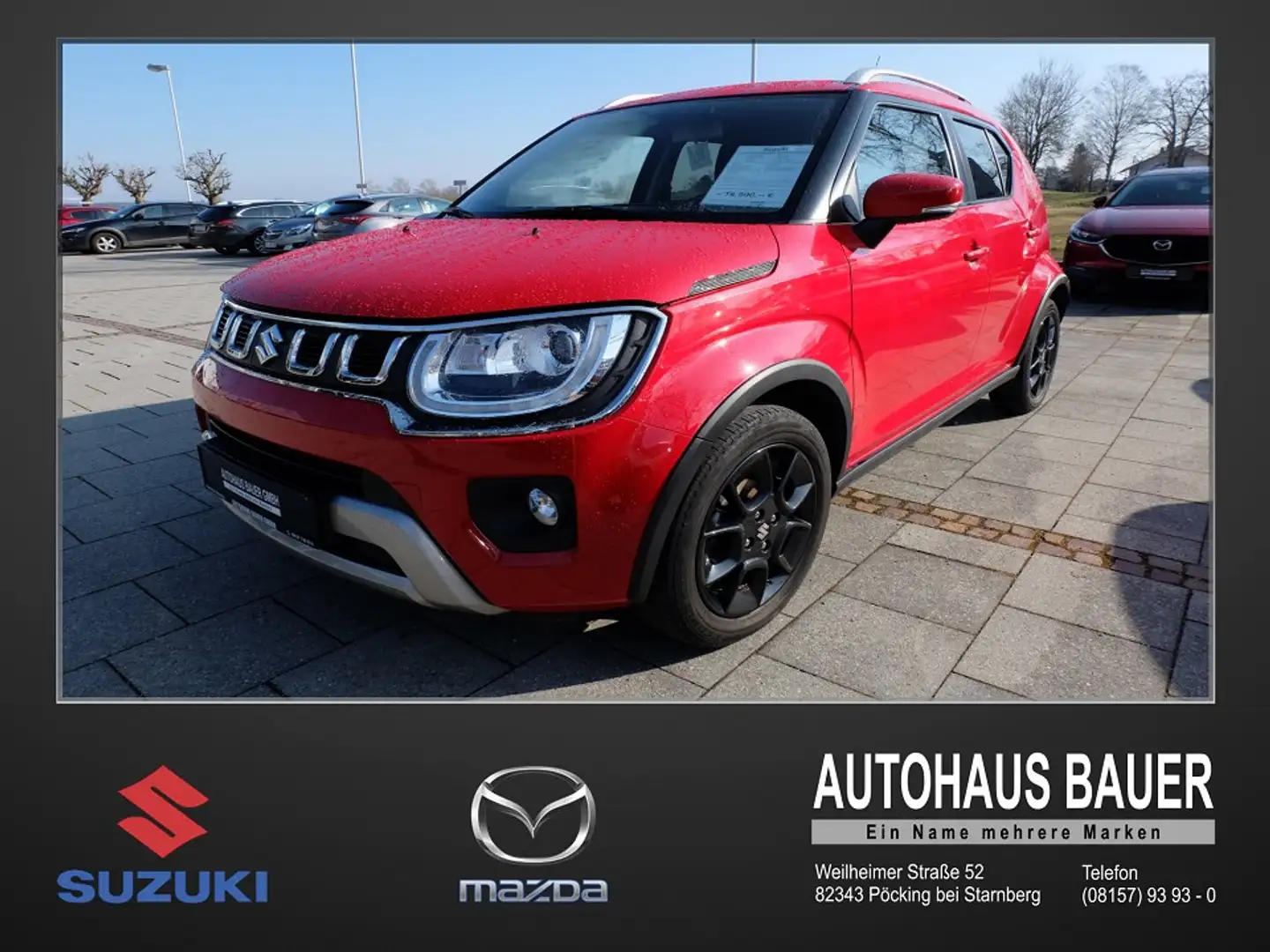 Suzuki Ignis 1.2 5D M/T COMFORT+ ALLGRIP HYBRID Rot - 1