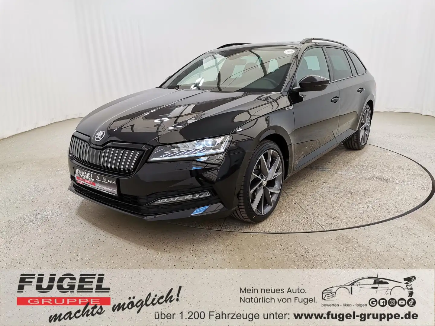 Skoda Superb 1.4 TSI DSG Sportline iV Standhzg.|Navi|Sound|Pano Schwarz - 1