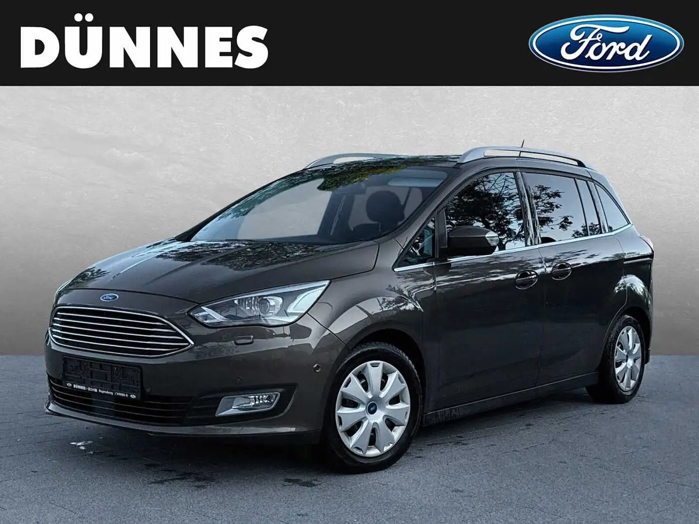 Ford Grand C-Max 1.5 EcoBoost Titanium Braun - 1