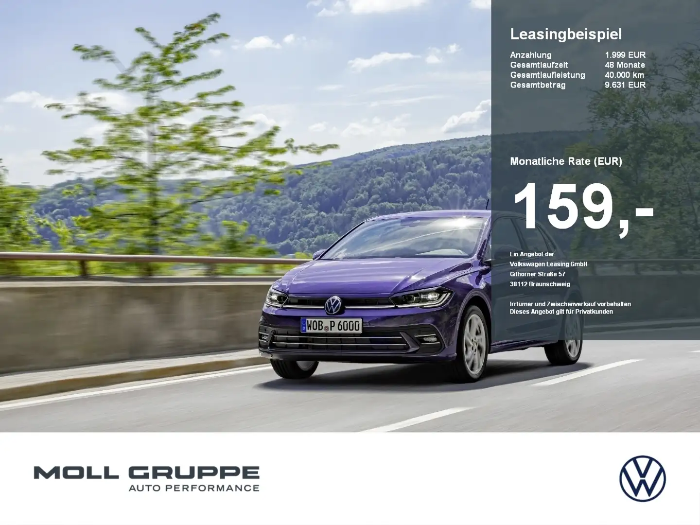 Volkswagen Polo ENERGY 1,0 l Grigio - 1