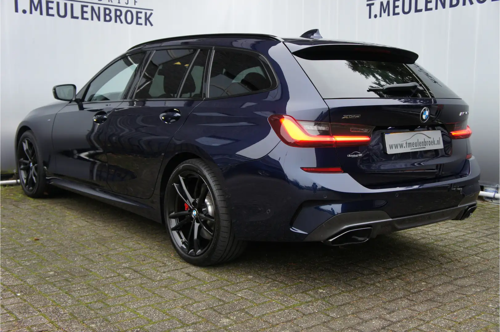 BMW 340 3-serie Touring M340i xDrive High Executive Panora Blauw - 2